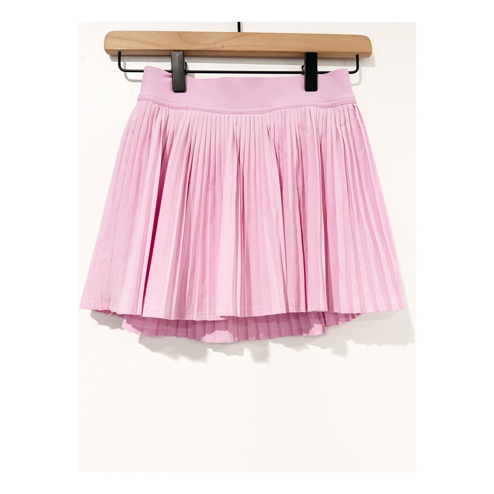 Lululemon Varsity Pleated Skirt Pink Athletic Tennis Golf Skort Size 0 - Picture 2 of 5
